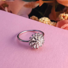 Silver Solitaire Shine Ring