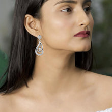 Silver Sparkle Earring & Pendant Duo