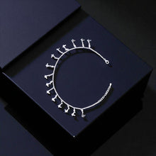  Adjustable Butterfly Stone Silver Anklets