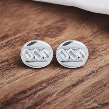  Silver Designer Classic Stud Earrings