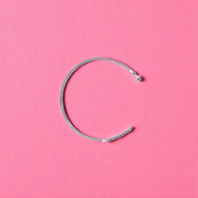 Silver Triple Bold Plain Anklet