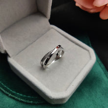 925 Silver Double Layer Ring