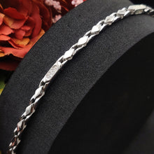 925 Sterling Silver Chain Bracelet