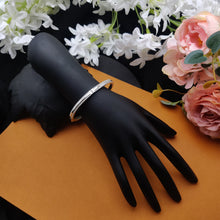 Silver Italian Circular Charm Bangle