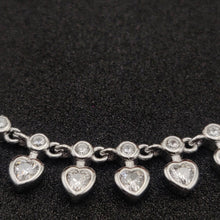 Silver Heart Chain Bracelet 
