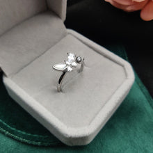 Sterling Silver Butterfly Ring