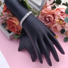 Silver Zircon Crystal Shine Bracelet