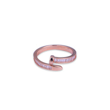 Silver Rose Gold Gratia Ring